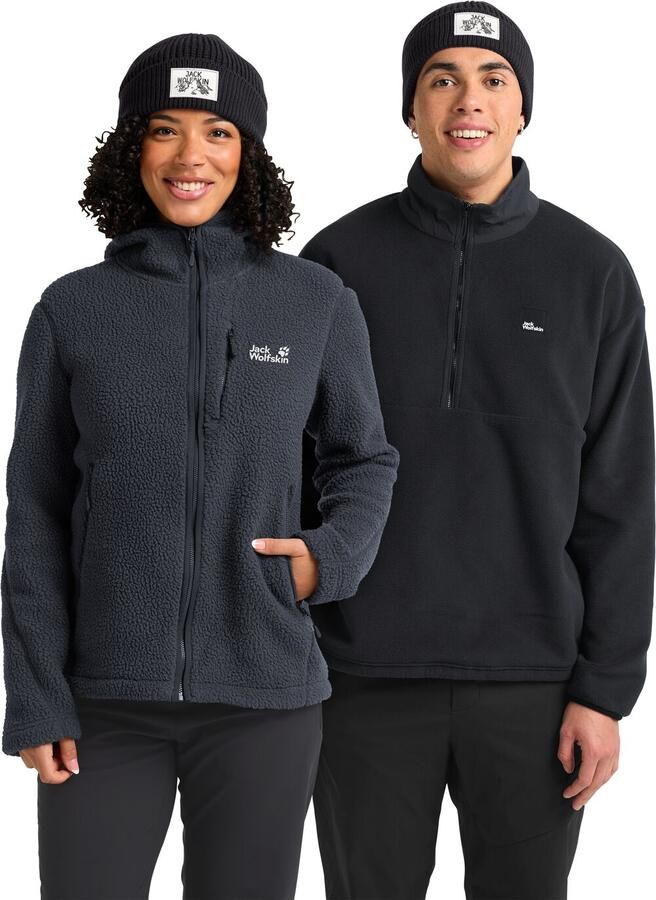 Jack Wolfskin Badge Beanie muts One Size black - Foto 4