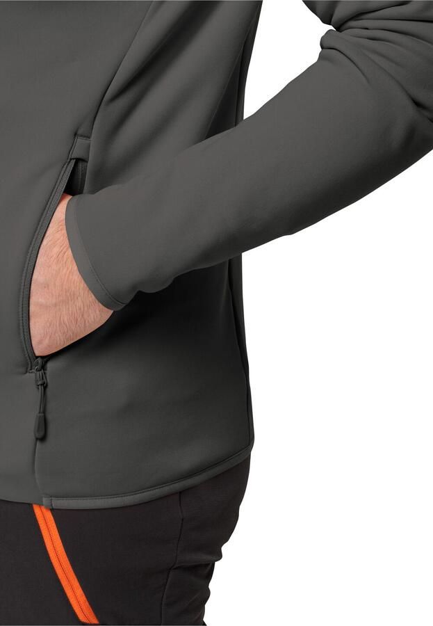 Jack Wolfskin Baiselberg FZ Men Fleece jack Heren XXXL slate - Foto 2