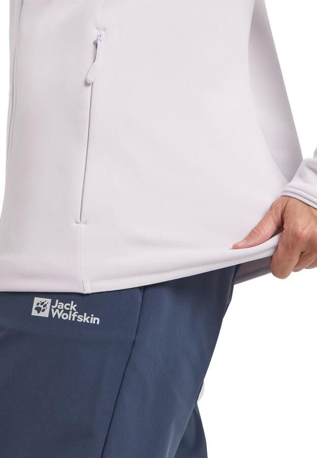 Jack Wolfskin Baiselberg FZ Women Fleece jack Dames 2XL pale lavendar Pale Lavendar - Foto 4