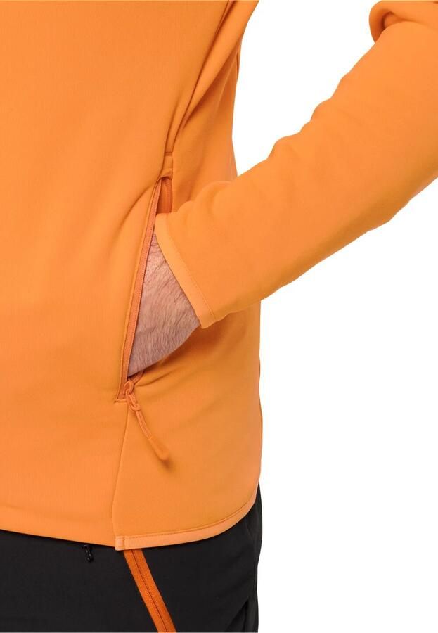 Jack Wolfskin Baiselberg Hooded FZ Men Fleece jack Heren XXXL safflower - Foto 5
