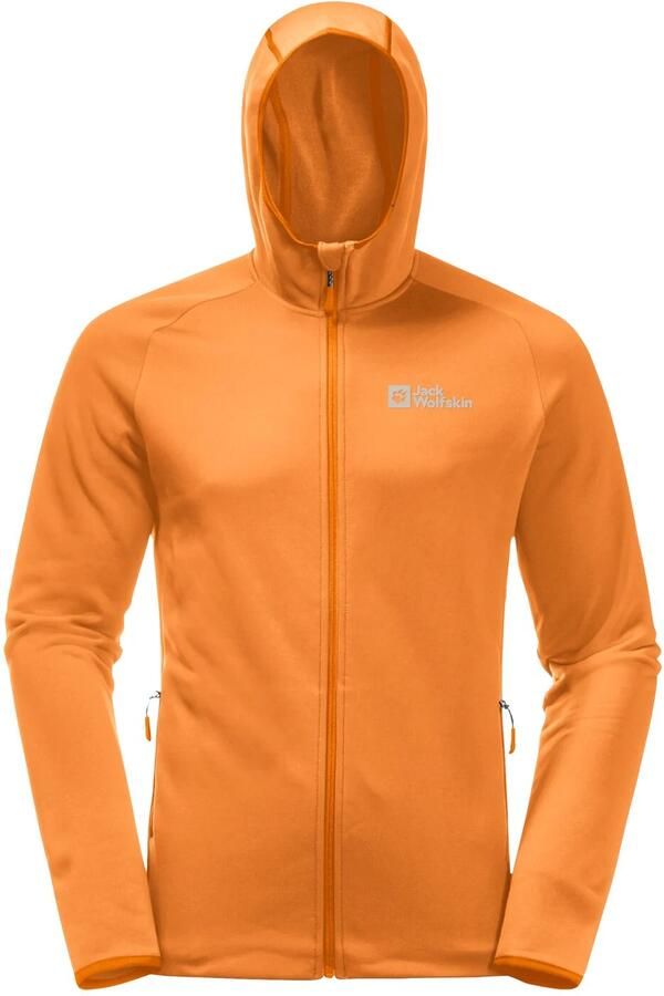 Jack Wolfskin Baiselberg Hooded FZ Men Fleece jack Heren XXXL safflower - Foto 2