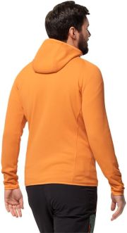 Jack Wolfskin Baiselberg Hooded FZ Men Fleece jack Heren XXXL safflower - Thumbnail 5