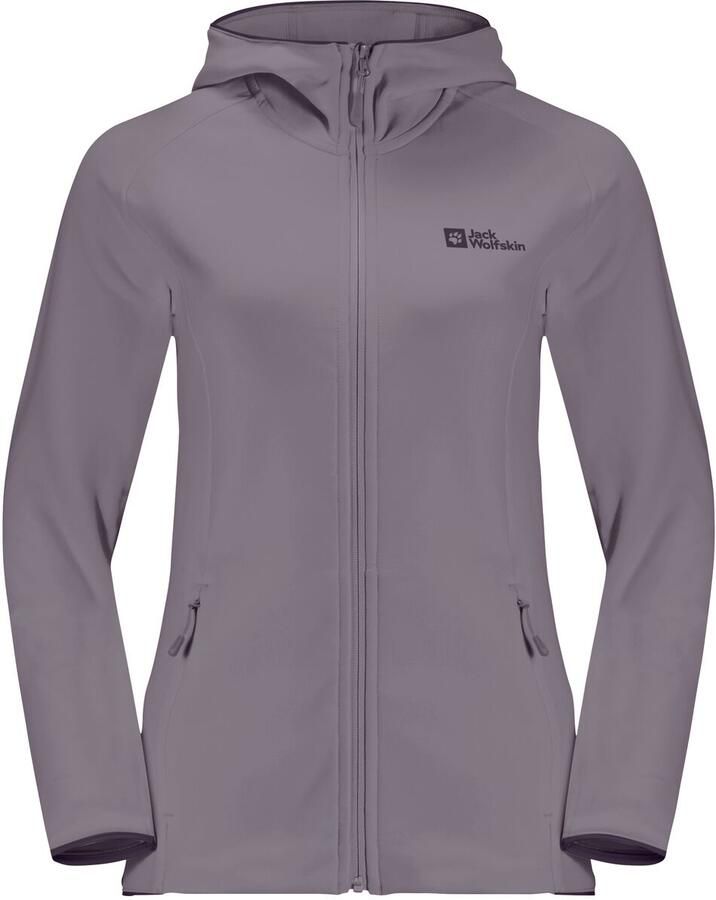 Jack Wolfskin Baiselberg Hooded FZ Women Fleece jack Dames XXL wild blossom wild blossom