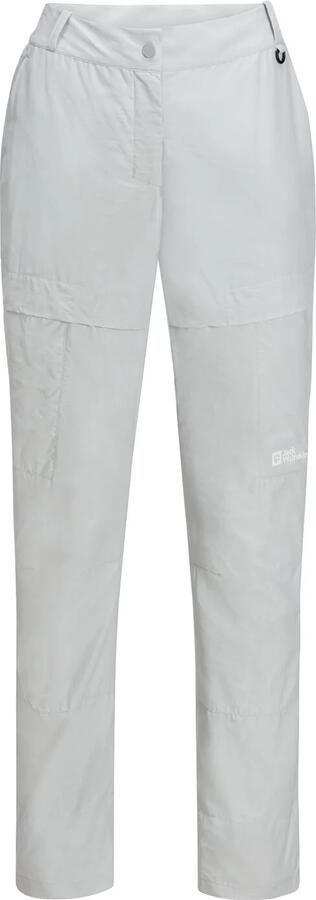 Jack Wolfskin Barrier Pant Women Broek met bescherming tegen muggen en zon Dames 34 cool grey Cool Grey - Foto 5