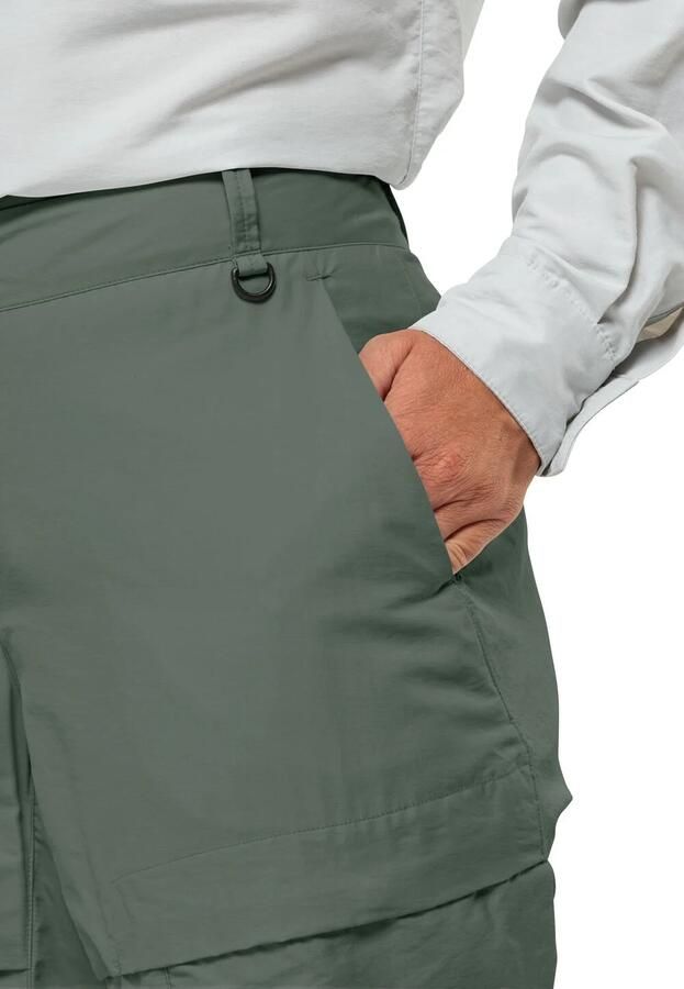 Jack Wolfskin Barrier Pant Women Broek met bescherming tegen muggen en zon Dames 36 hedge green Hedge Green - Foto 2