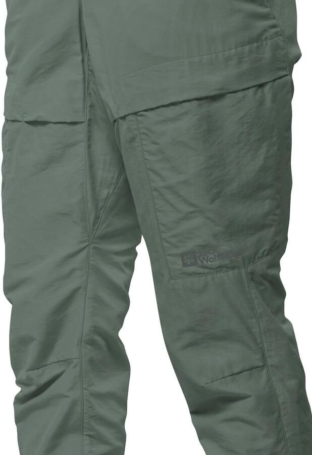 Jack Wolfskin Barrier Pant Women Broek met bescherming tegen muggen en zon Dames 36 hedge green Hedge Green - Foto 3