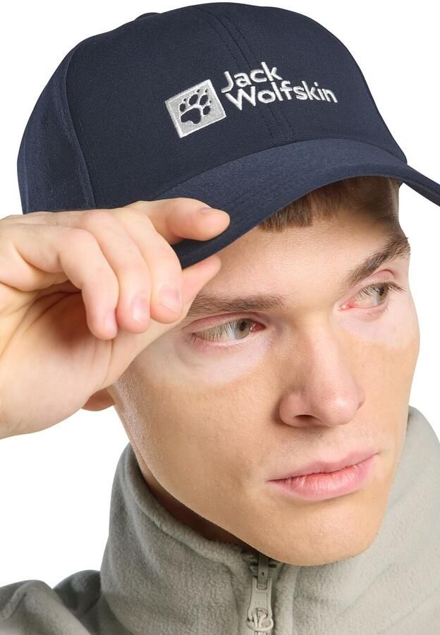 Jack Wolfskin Baseball Cap Basecap met zonnebescherming One Size blue night blue - Foto 3