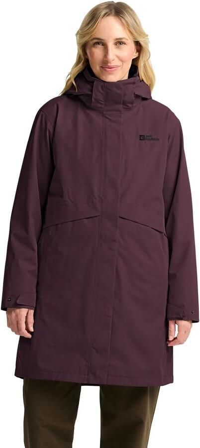 Jack Wolfskin Baylight 3in1 Coat Women 3in1-jas Dames XXL amaranth - Foto 9