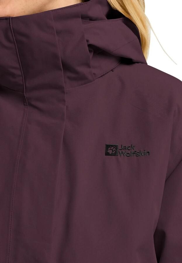 Jack Wolfskin Baylight 3in1 Coat Women 3in1-jas Dames XXL amaranth - Foto 2