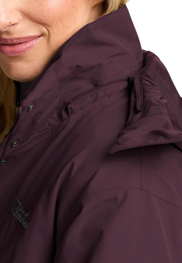 Jack Wolfskin Baylight 3in1 Coat Women 3in1-jas Dames XXL amaranth - Foto 3