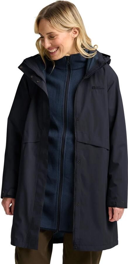 Jack Wolfskin Baylight 3in1 Coat Women 3in1-jas Dames XXL dark navy dark navy - Foto 11
