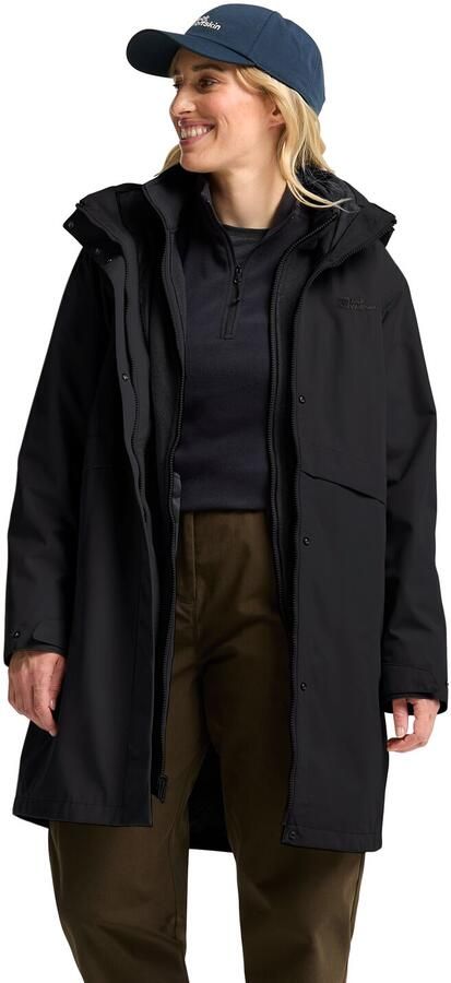 Jack Wolfskin Functionele 3-in-1-parka BAYLIGHT 3in1 waterdicht overgangsjas - Foto 13