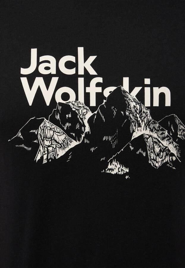 Jack Wolfskin Bergblick T-Shirt Men T-shirt van biologisch katoen Heren XXXL black - Foto 2