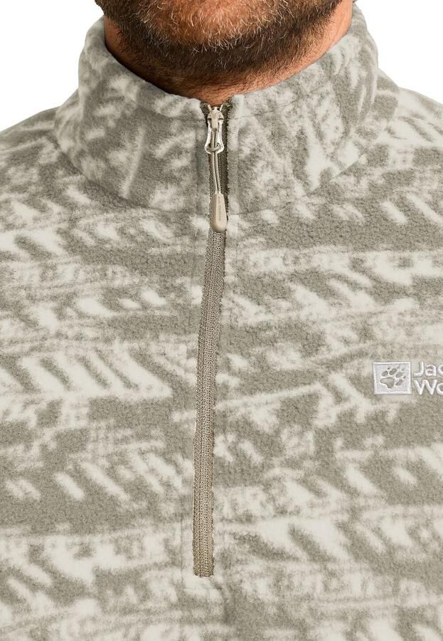 Jack Wolfskin BIG SKY HZ Men Fleece trui Heren XXXL linen - Foto 4