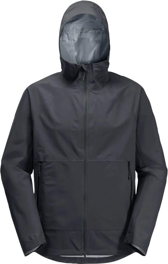Jack Wolfskin Bike Commute Mono Jacket Men Regenjack van mono-materiaal Heren XXXL phantom - Foto 5
