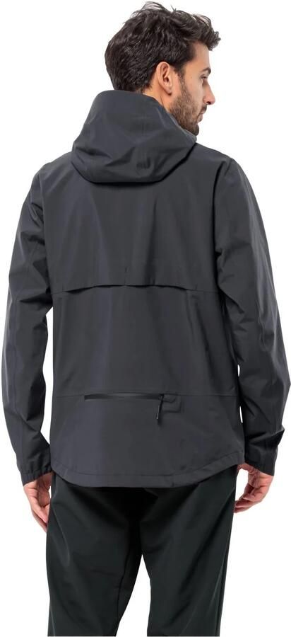 Jack Wolfskin Bike Commute Mono Jacket Men Regenjack van mono-materiaal Heren XXXL phantom - Foto 7