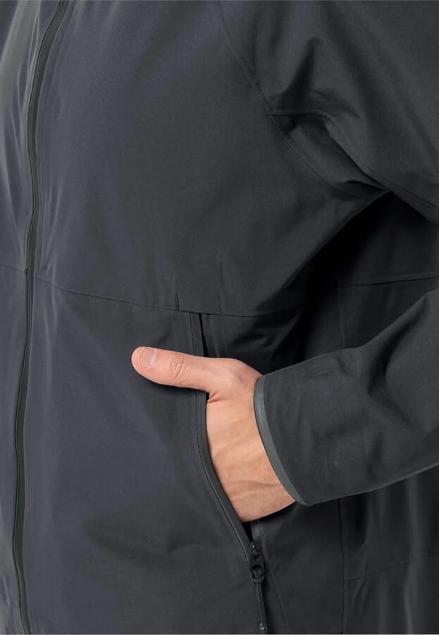 Jack Wolfskin Bike Commute Mono Jacket Men Regenjack van mono-materiaal Heren XXXL phantom - Foto 3