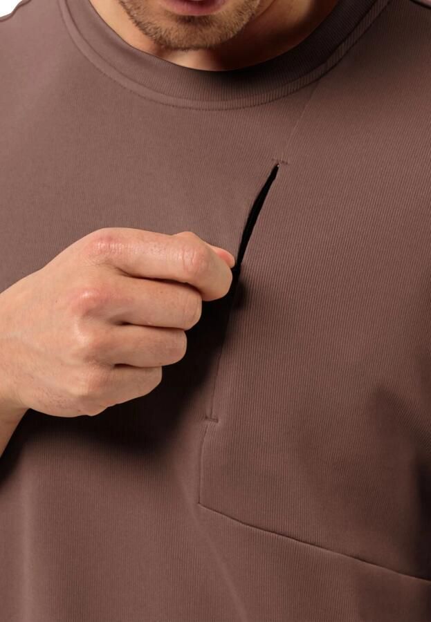 Jack Wolfskin Bike Commute T-Shirt Men Functioneel shirt Heren XXXL dark rust Dark Rust - Foto 2