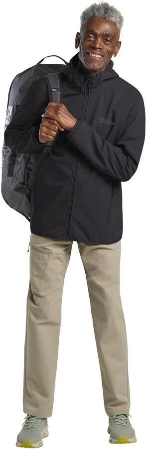 Jack Wolfskin Softshell-jack BORNBERG HOODY Ademend licht overgangsjas - Foto 6