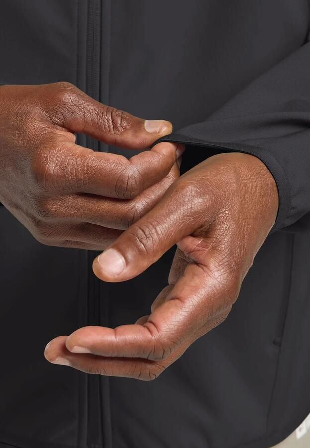 Jack Wolfskin Softshell-jack BORNBERG HOODY Ademend licht overgangsjas - Foto 3