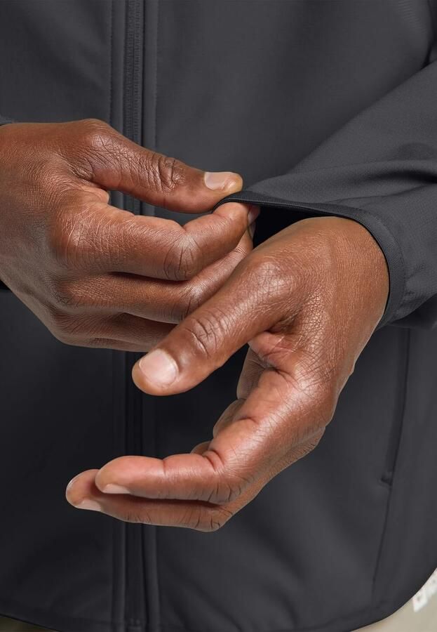 Jack Wolfskin Bornberg Hoody Men Softshelljack Heren XXXL phantom - Foto 3