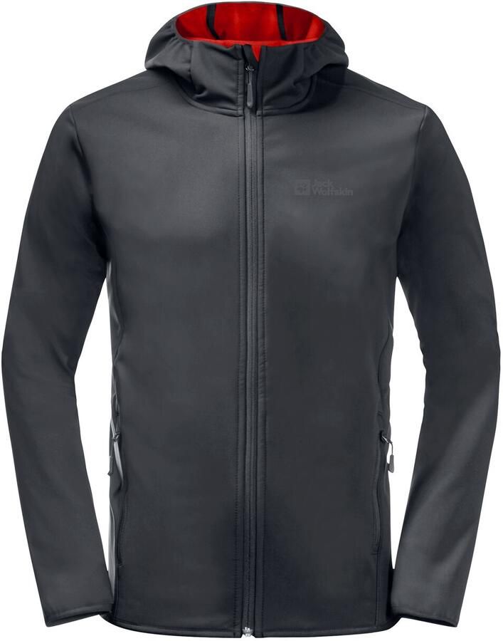 Jack Wolfskin Bornberg Hoody Men Softshelljack Heren XXXL phantom - Foto 1