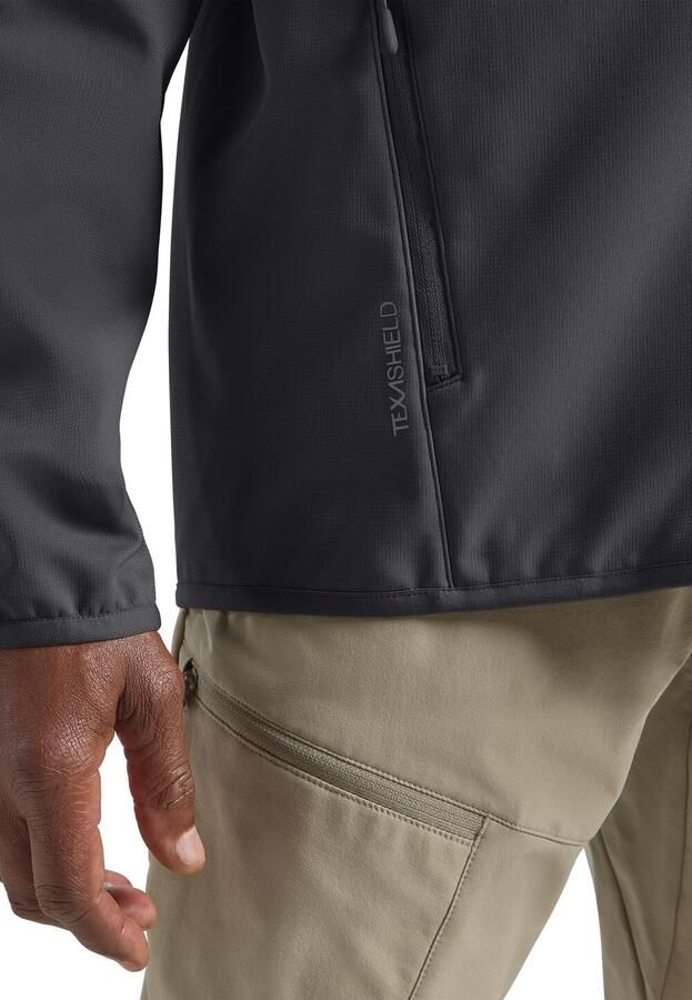 Jack Wolfskin Bornberg Hoody Men Softshelljack Heren XXXL phantom - Foto 4