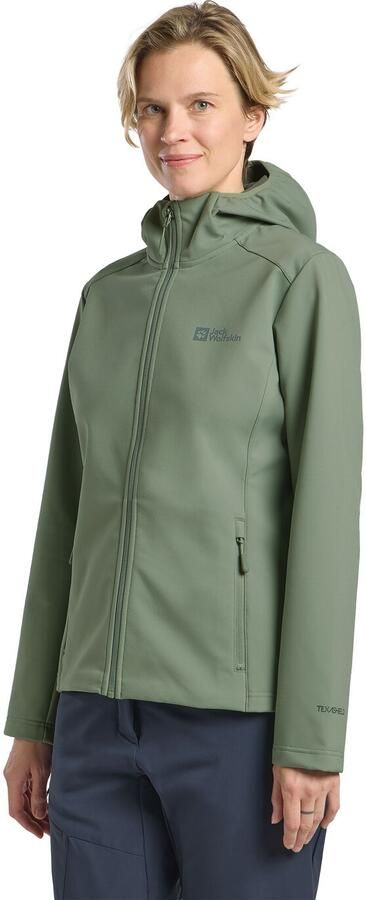 Jack Wolfskin Bornberg Hoody Women Softshelljack Dames 2XL eucalyptus - Foto 10