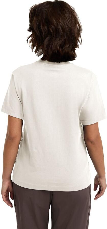 Jack Wolfskin Cadena T-Shirt Women T-shirt van biologisch katoen Dames XXL tent cotton white TENT cotton white - Foto 5