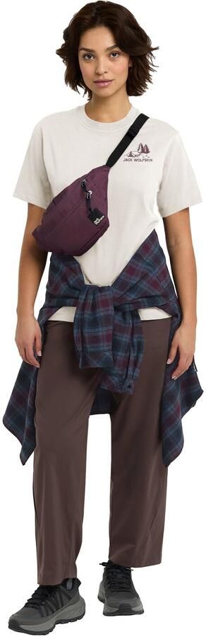 Jack Wolfskin Cadena T-Shirt Women T-shirt van biologisch katoen Dames XXL tent cotton white TENT cotton white - Foto 6