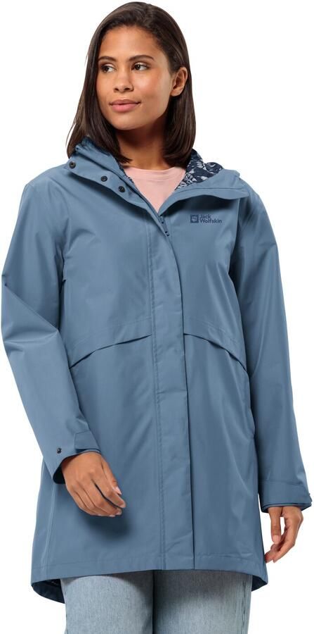 Jack Wolfskin Cape West Coat Women Regenjas Dames S elemental blue Elemental Blue - Foto 7
