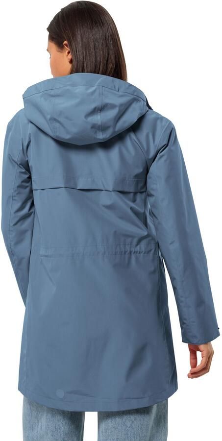 Jack Wolfskin Cape West Coat Women Regenjas Dames S elemental blue Elemental Blue - Foto 6