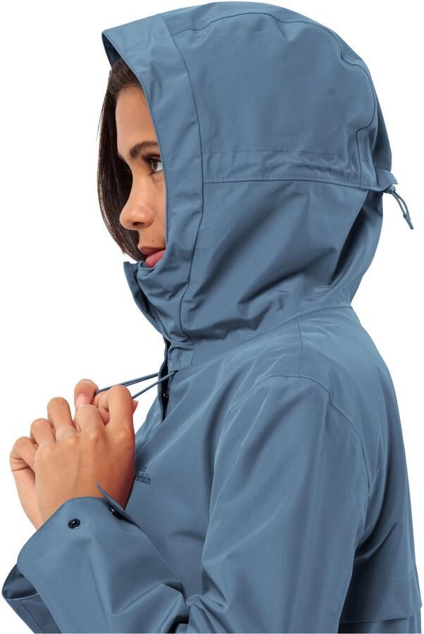 Jack Wolfskin Cape West Coat Women Regenjas Dames S elemental blue Elemental Blue - Foto 4