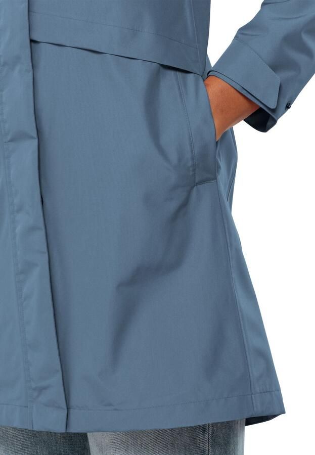 Jack Wolfskin Cape West Coat Women Regenjas Dames S elemental blue Elemental Blue - Foto 3