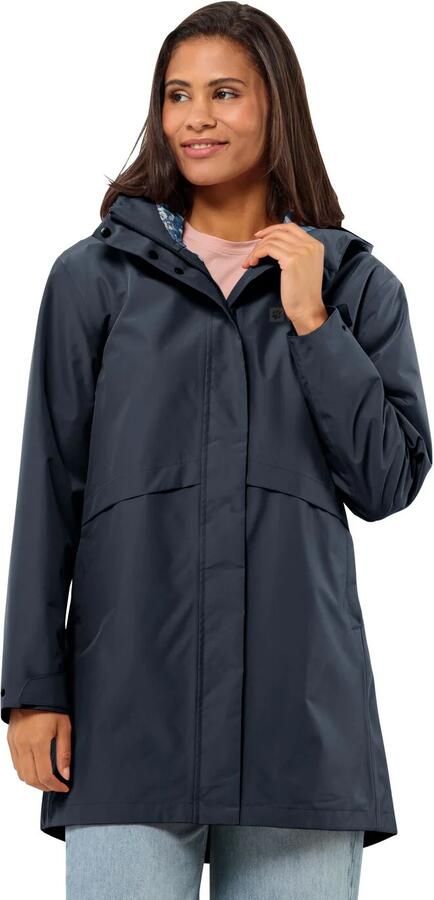 Jack Wolfskin Cape West Coat Women Regenjas Dames XS blue night blue - Foto 7