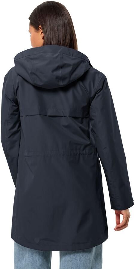 Jack Wolfskin Cape West Coat Women Regenjas Dames XS blue night blue - Foto 6