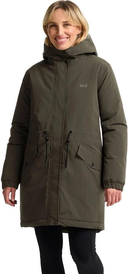 Jack Wolfskin Chilly Frost Parka Women Waterdichte parka Dames XXL obsidian moss obsidian moss - Foto 10