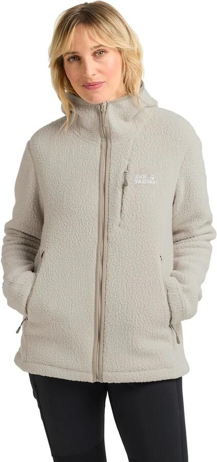 Jack Wolfskin Cradle Mountain Pile FZ Women Fleece jack Dames XXL pale sand pale sand - Foto 8