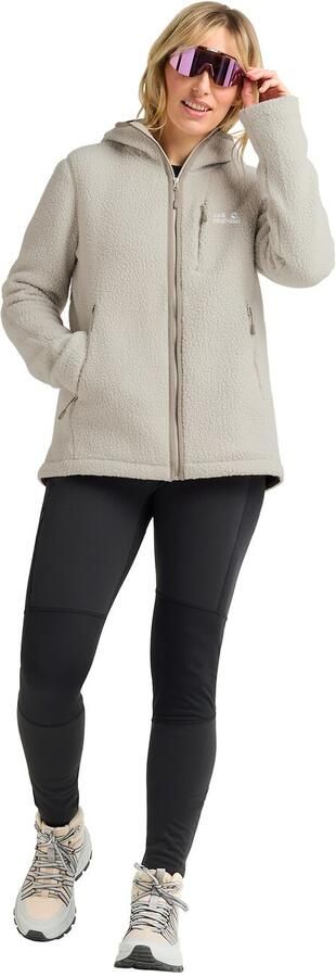 Jack Wolfskin Cradle Mountain Pile FZ Women Fleece jack Dames XXL pale sand pale sand - Foto 7