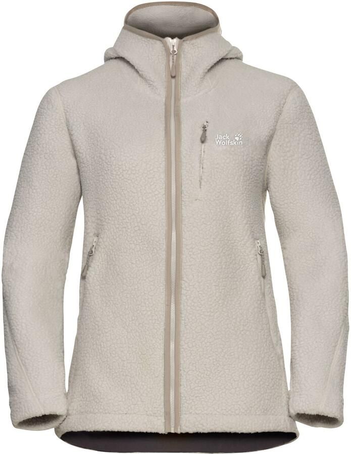 Jack Wolfskin Cradle Mountain Pile FZ Women Fleece jack Dames XXL pale sand pale sand - Foto 2