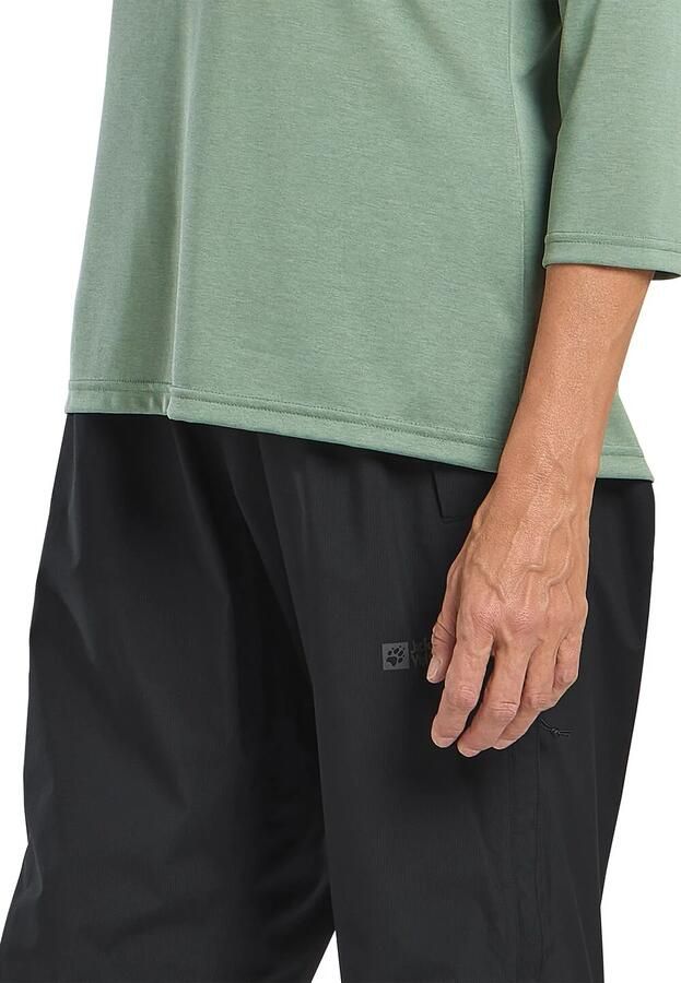 Jack Wolfskin Crosstrail 3|4 T-Shirt Women Functioneel shirt Dames XXL eucalyptus - Foto 3