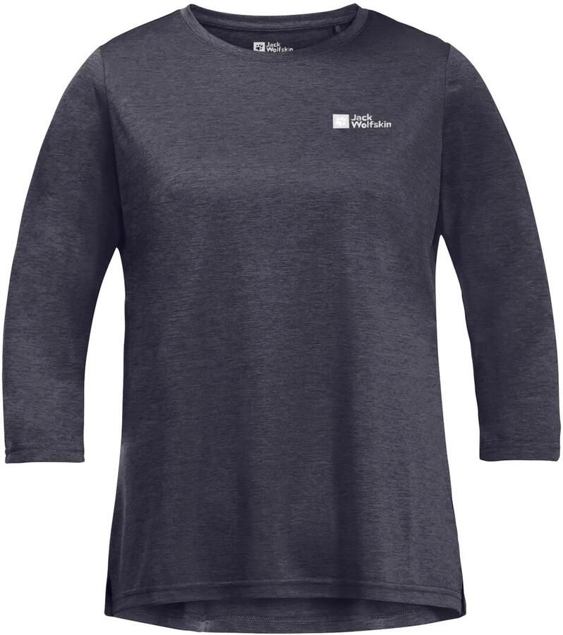 Jack Wolfskin Crosstrail 3|4 T-Shirt Women Functioneel shirt Dames XXL graphite
