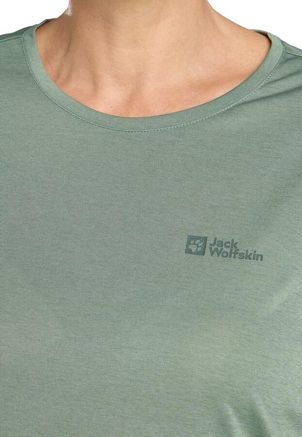 Jack Wolfskin Crosstrail 3|4 T-Shirt Women Functioneel shirt Dames XXL eucalyptus