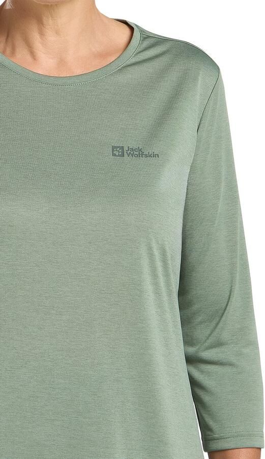 Jack Wolfskin Crosstrail 3|4 T-Shirt Women Functioneel shirt Dames XXL eucalyptus - Foto 6