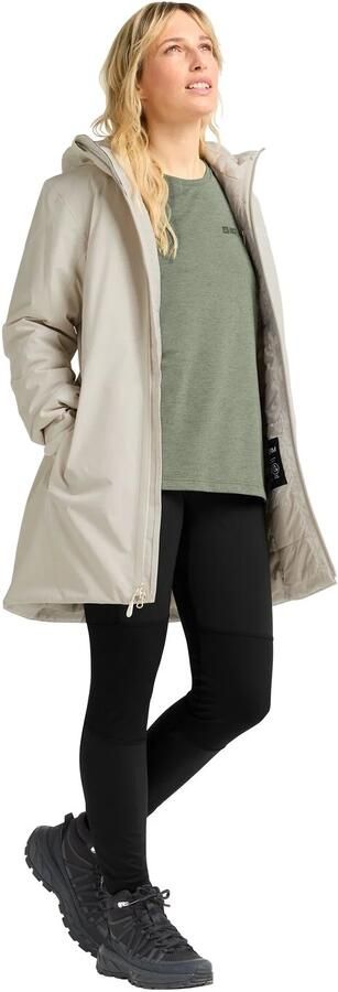 Jack Wolfskin Crosstrail 3|4 T-Shirt Women Functioneel shirt Dames 2XL mint leaf mint leaf - Foto 6