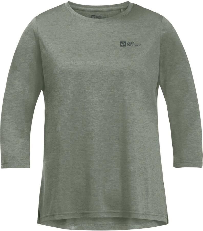 Jack Wolfskin Crosstrail 3|4 T-Shirt Women Functioneel shirt Dames 2XL mint leaf mint leaf - Foto 2