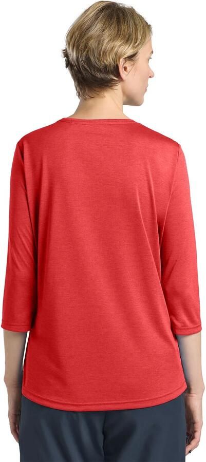 Jack Wolfskin Crosstrail 3|4 T-Shirt Women Functioneel shirt Dames XXL vibrant red Vibrant Red - Foto 5