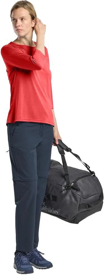 Jack Wolfskin Crosstrail 3|4 T-Shirt Women Functioneel shirt Dames XXL vibrant red Vibrant Red - Foto 3