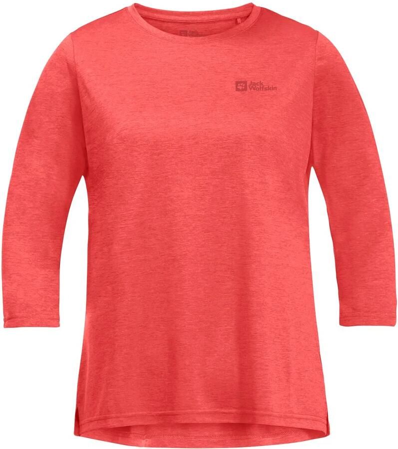Jack Wolfskin Crosstrail 3|4 T-Shirt Women Functioneel shirt Dames XXL vibrant red Vibrant Red