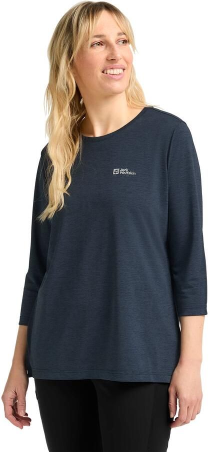Jack Wolfskin Crosstrail 3|4 T-Shirt Women Functioneel shirt Dames XXL midnight sky midnight sky - Foto 7